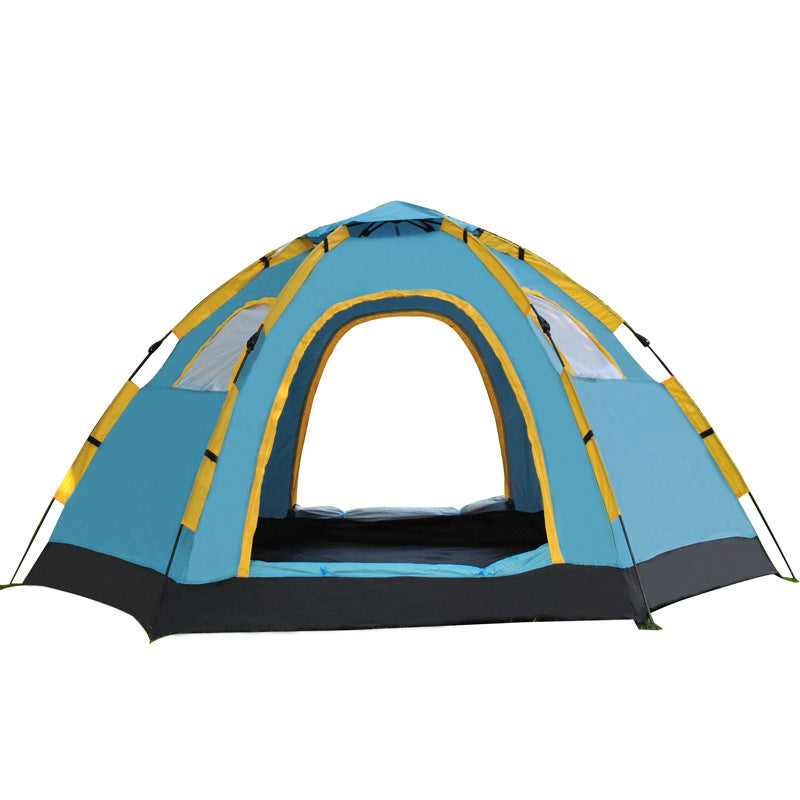 Experience the Great Outdoors with the Quick Setup 5-8 Person Camping Tent