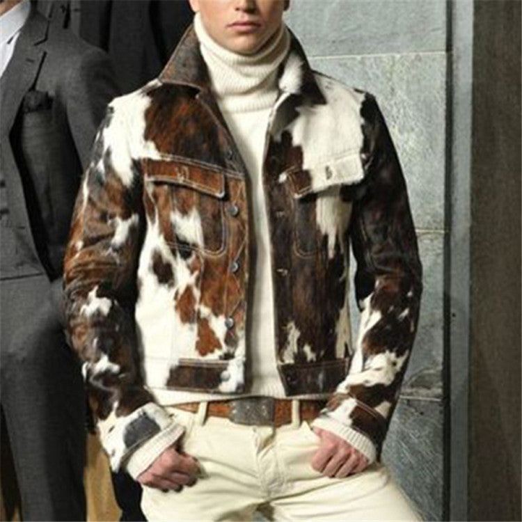 Elevate Your Style with Our Men's Slim Camouflage Fashion Jacket Coat