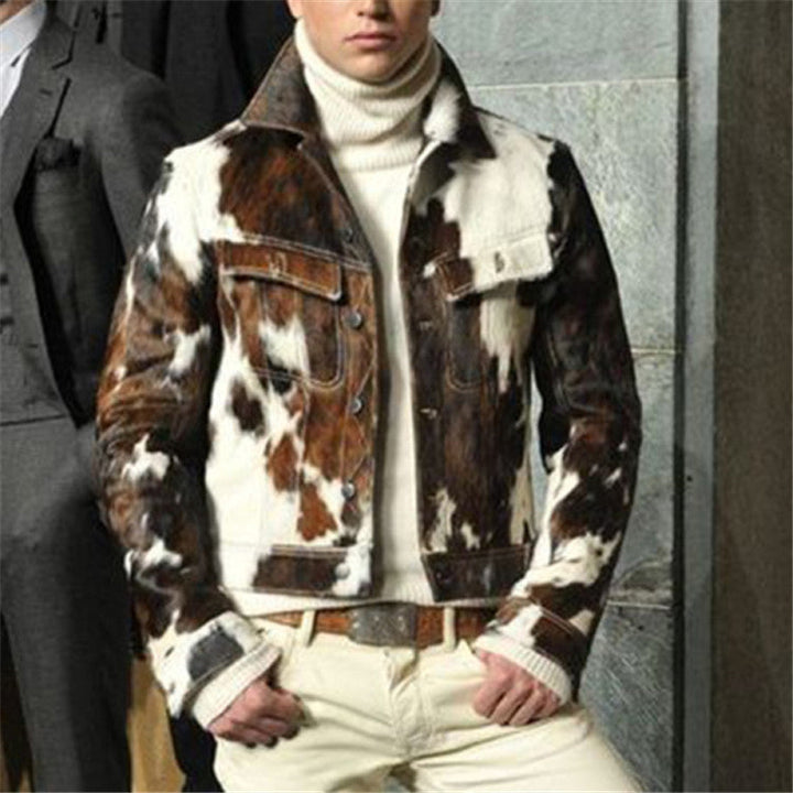 Elevate Your Style with Our Men's Slim Camouflage Fashion Jacket Coat