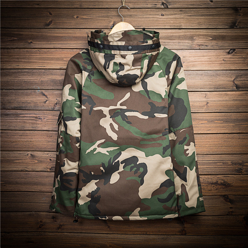 Discover the Ultimate Winter Companion: Men's Winter Camouflage Cotton Jacket