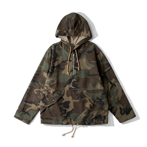 Discover the Perfect Outdoor Companion: The Hooded Camouflage Outdoor Parka Coat