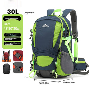 Explore the Great Outdoors with Our Large Capacity Lightweight Men's Hiking Backpack