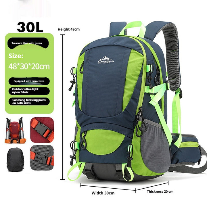 Explore the Great Outdoors with Our Large Capacity Lightweight Men's Hiking Backpack