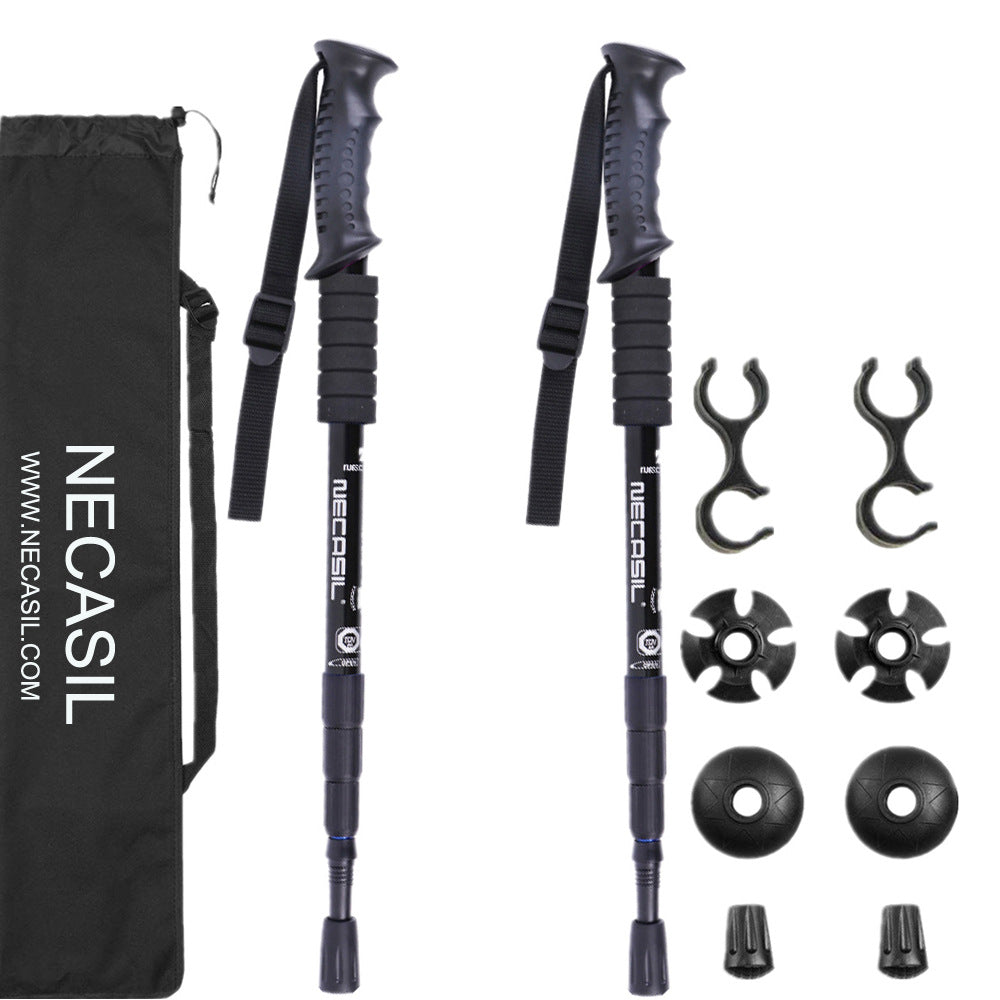 Discover the Benefits of Our Four Section Straight Trekking Poles for Your Next Adventure