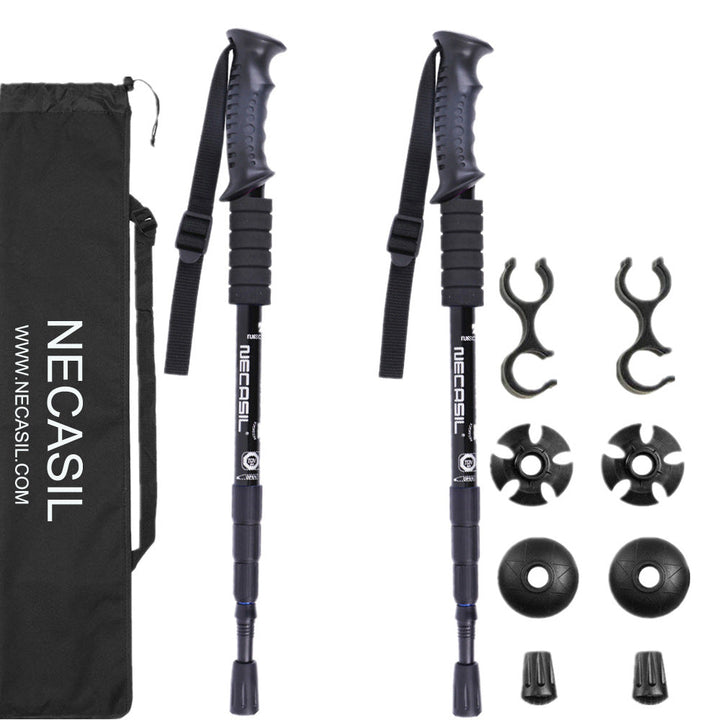 Discover the Benefits of Our Four Section Straight Trekking Poles for Your Next Adventure