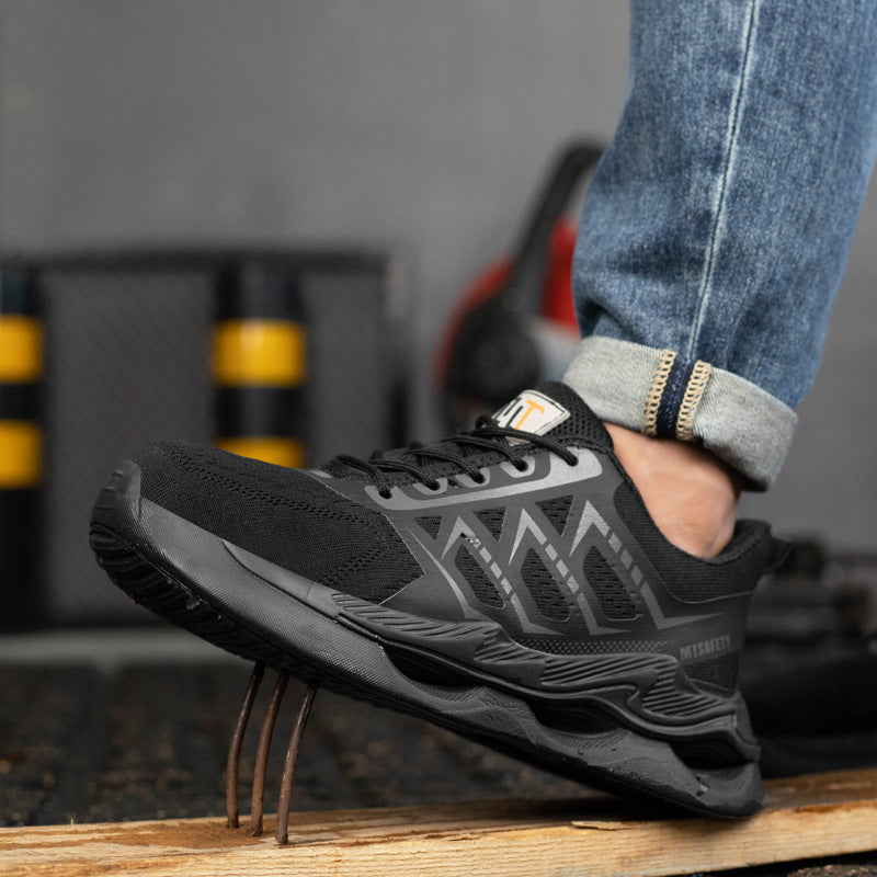Lightweight Breathable Steel Toe Safety Shoes For All Seasons