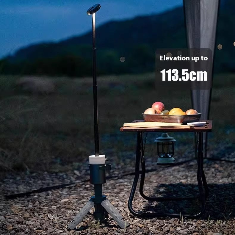 Portable Multi-Function Camping Lantern Aluminum Alloy Retractable Ambient Light