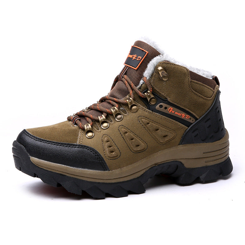 Men's Outdoor Hiking Snow Boots Cold Warm Shoes