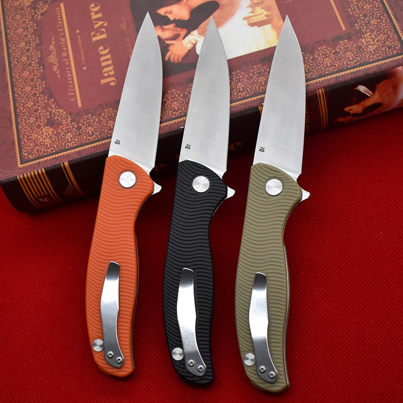 Outdoor Folding Camping And Hunting Knife