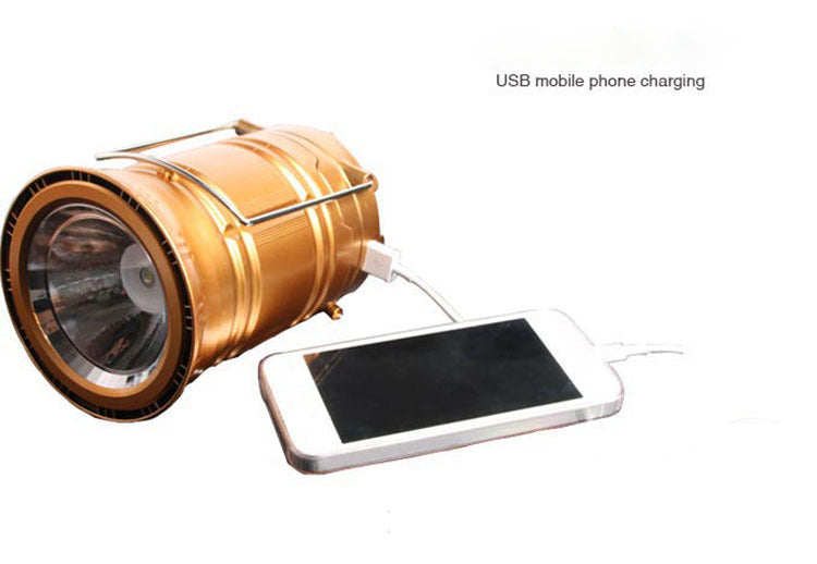 Solar Telescopic Multifunctional Camping Lantern