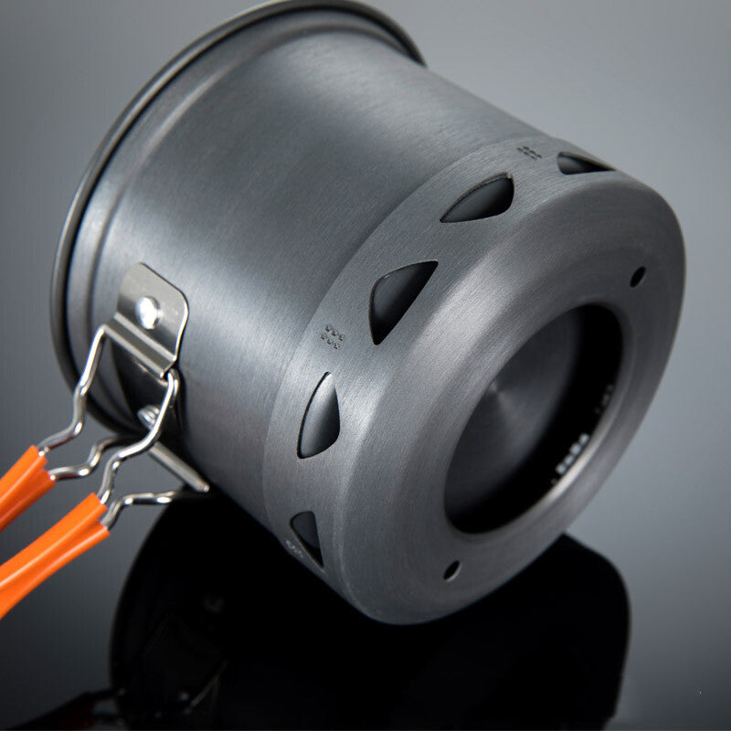 Outdoor Heat-Collecting Camping Mountaineering Cookware Pot