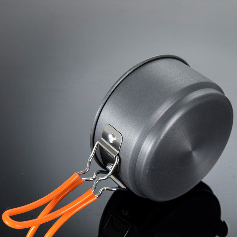 Outdoor Heat-Collecting Camping Mountaineering Cookware Pot
