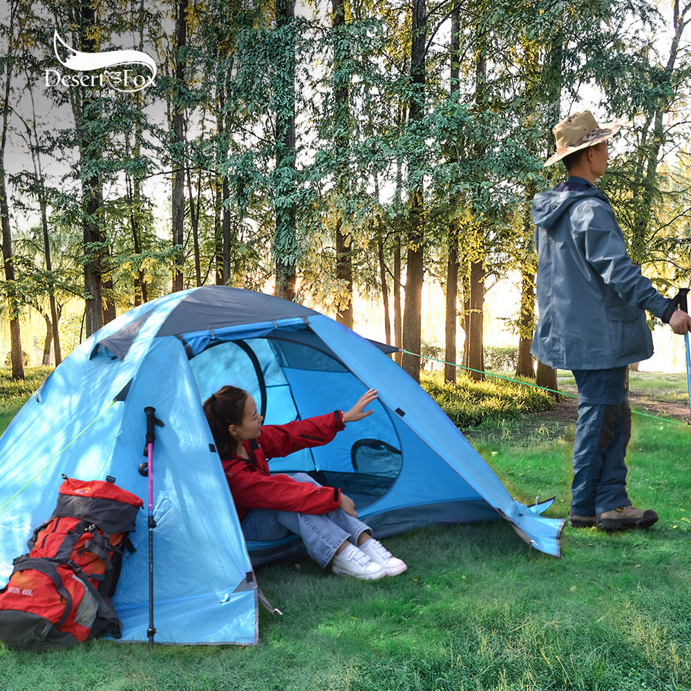 Desert Fox Double Aluminum Camping Tent
