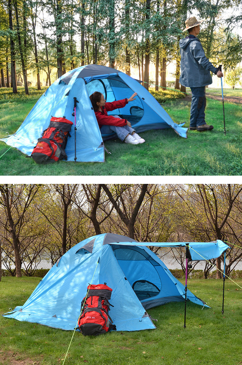 Desert Fox Double Aluminum Camping Tent