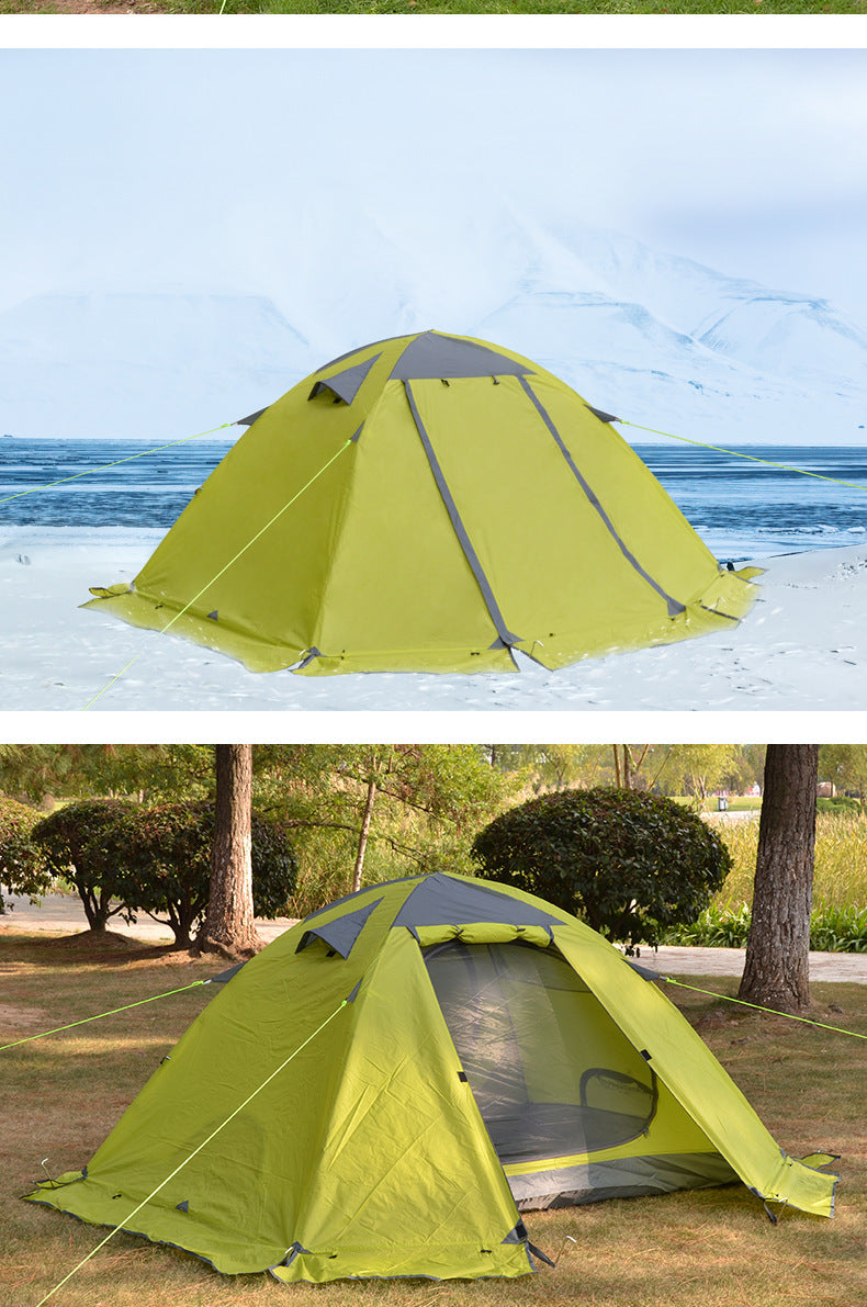 Desert Fox Double Aluminum Camping Tent