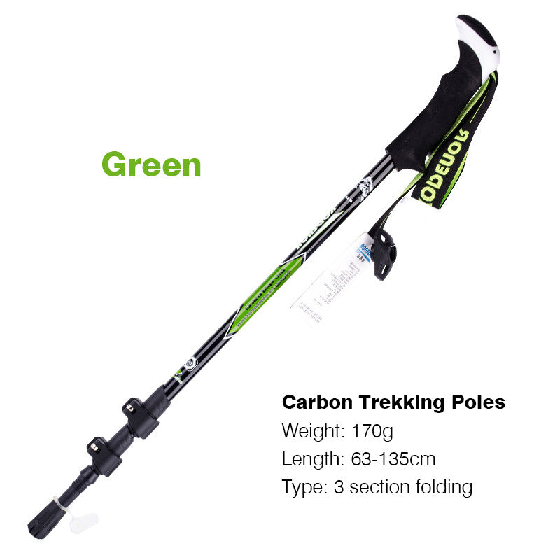 Telescopic Carbon Fiber Trekking Pole