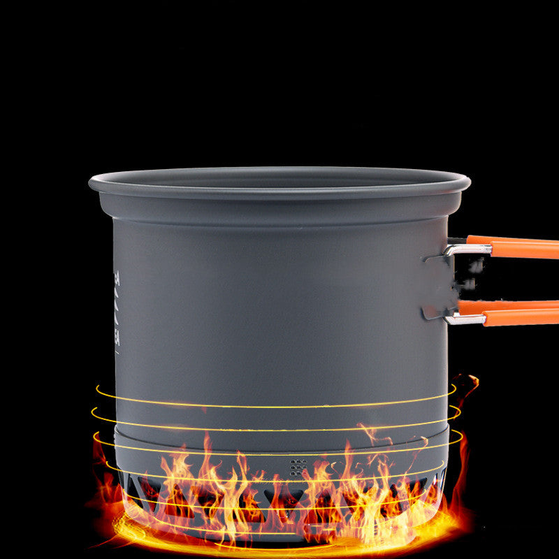 Widesea Camping Outdoor Cookware Cooking Set Pot Utensils