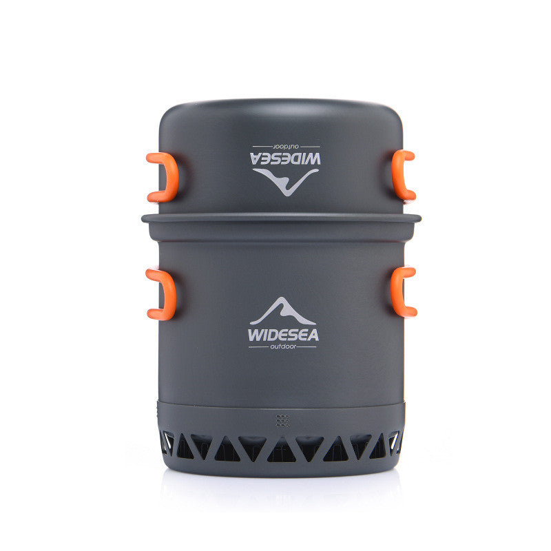 Widesea Camping Outdoor Cookware Cooking Set Pot Utensils