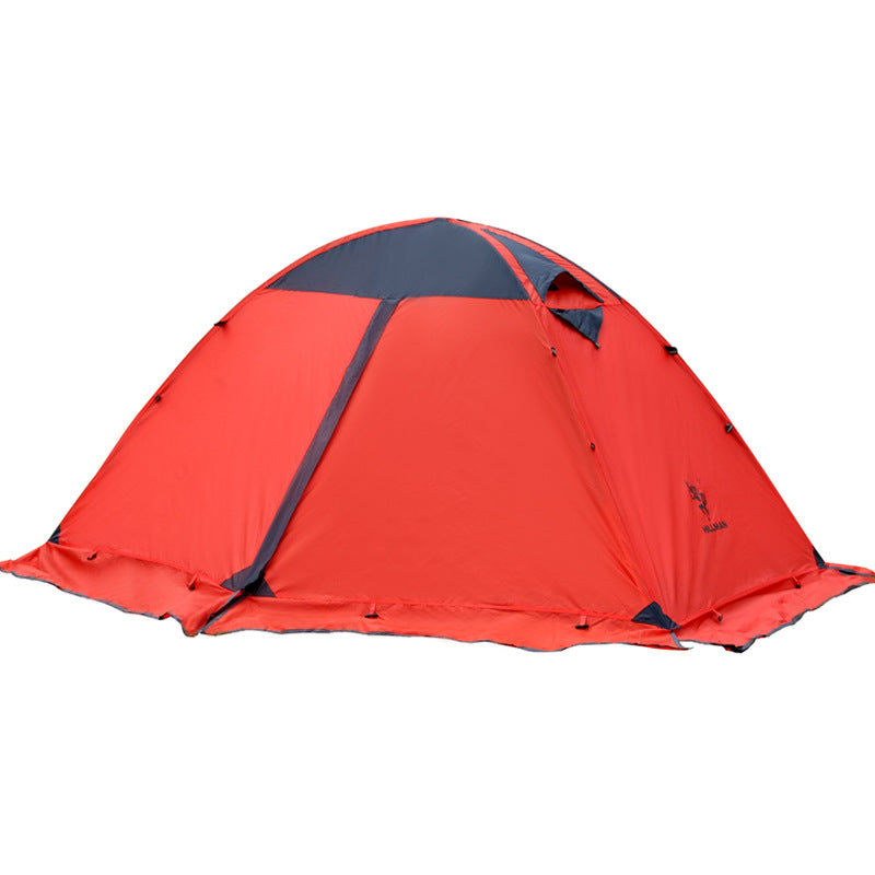 Double Layer Aluminum Pole Camping Tent