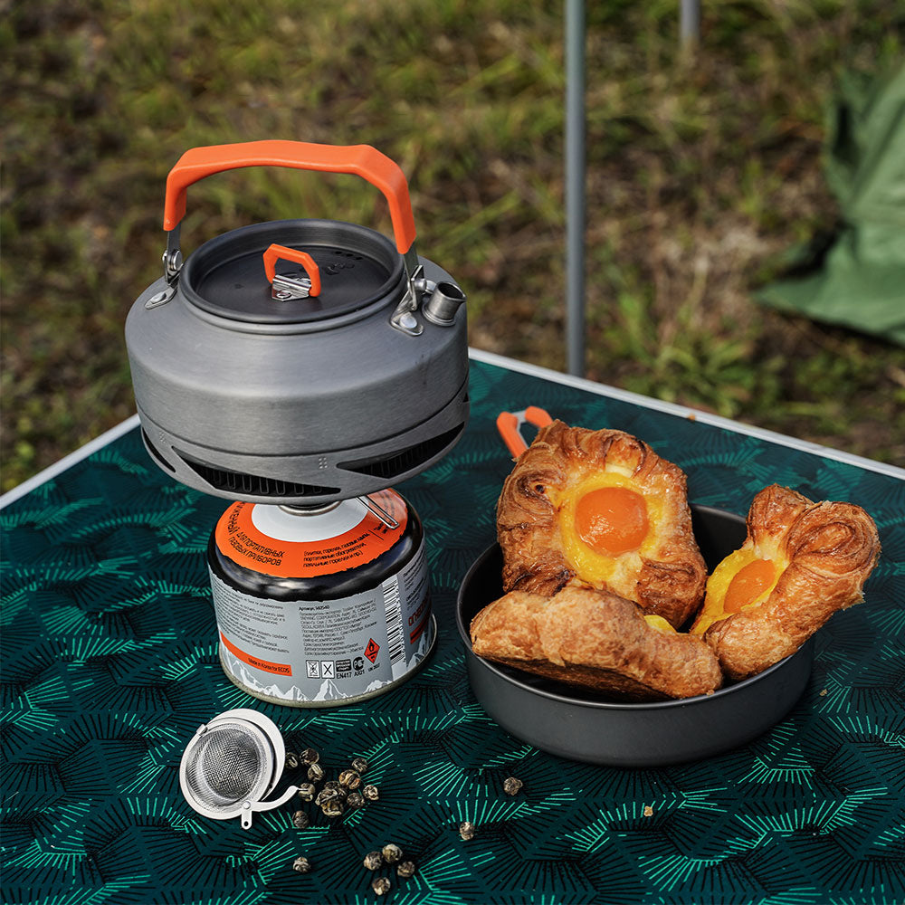 Portable Outdoor Camping Picnic Cookware Heat Set