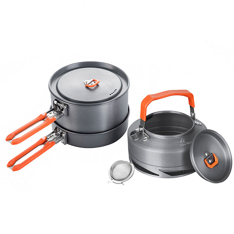 Portable Outdoor Camping Picnic Cookware Heat Set