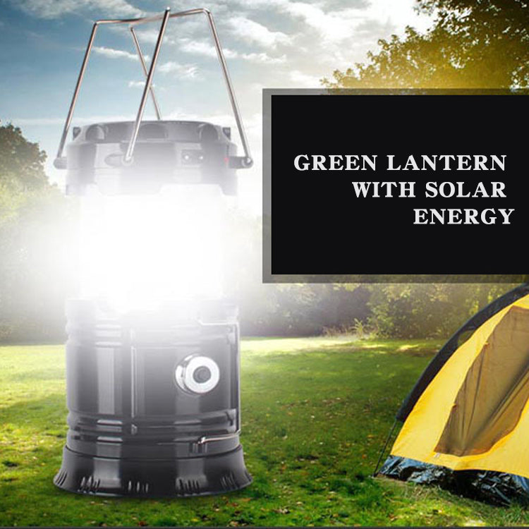 Solar Telescopic Multifunctional Camping Lantern