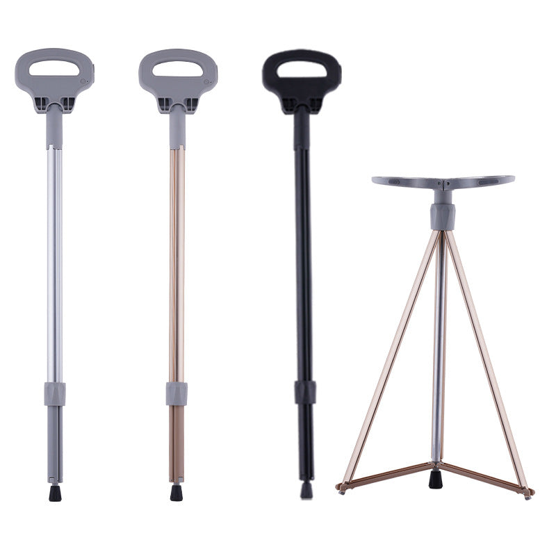 Folding Aluminum Alloy Trekking Crutch