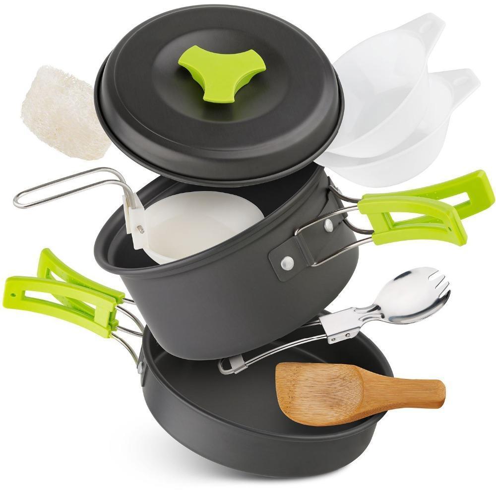 Camping Cookware Set For 1–2 People