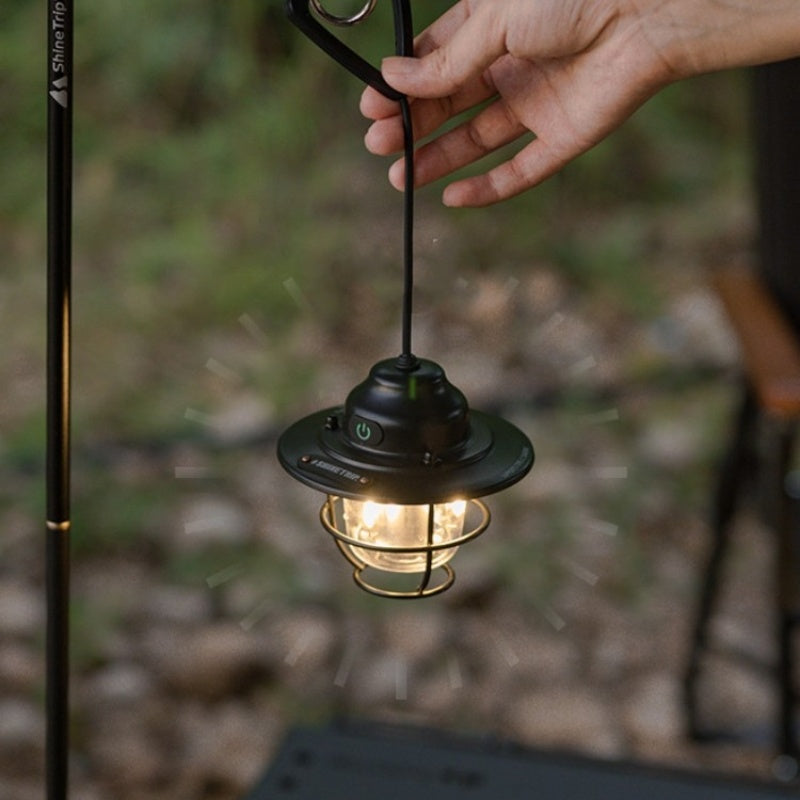 Shanqu Pine Cone Camping Lantern Chandelier Light