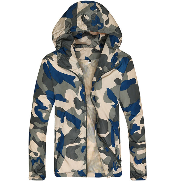 Men's Slim Camouflage Fashion Jacket
