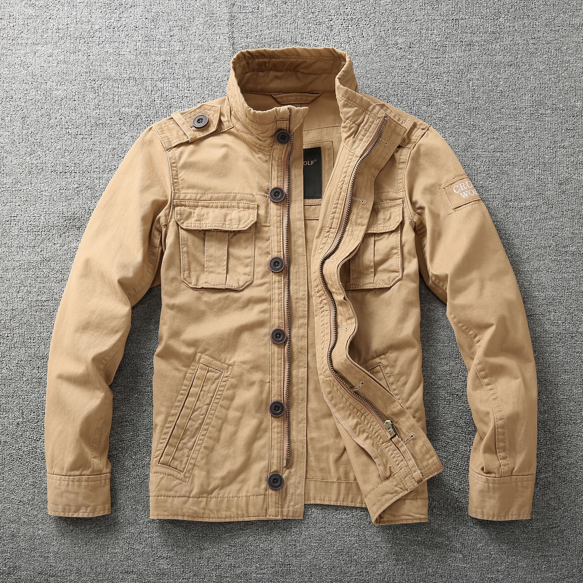 Men's Autumn Camouflage Work Jacket