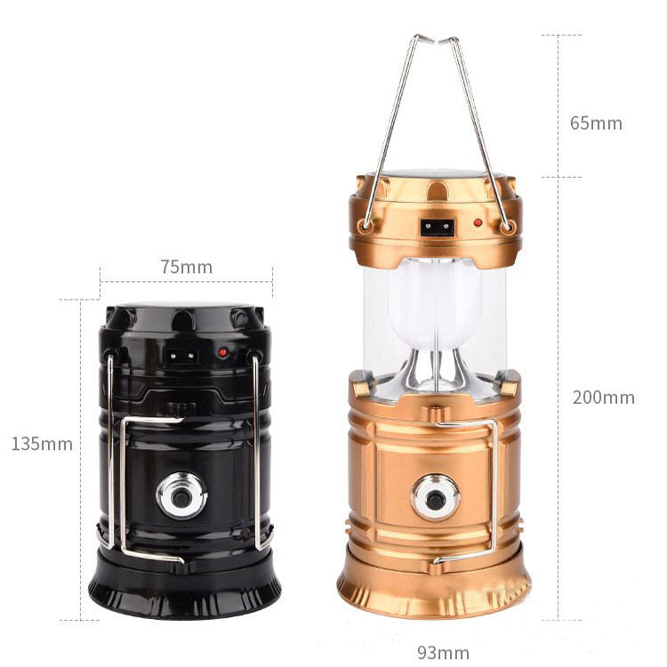 Solar Telescopic Multifunctional Camping Lantern