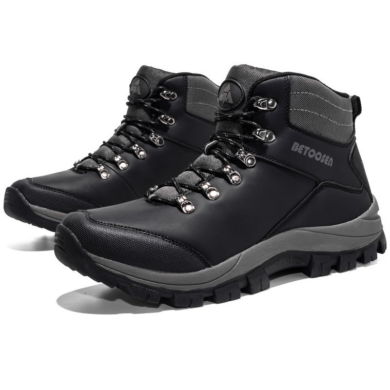 Waterproof High-Top Non-Slip Hiking Shoes