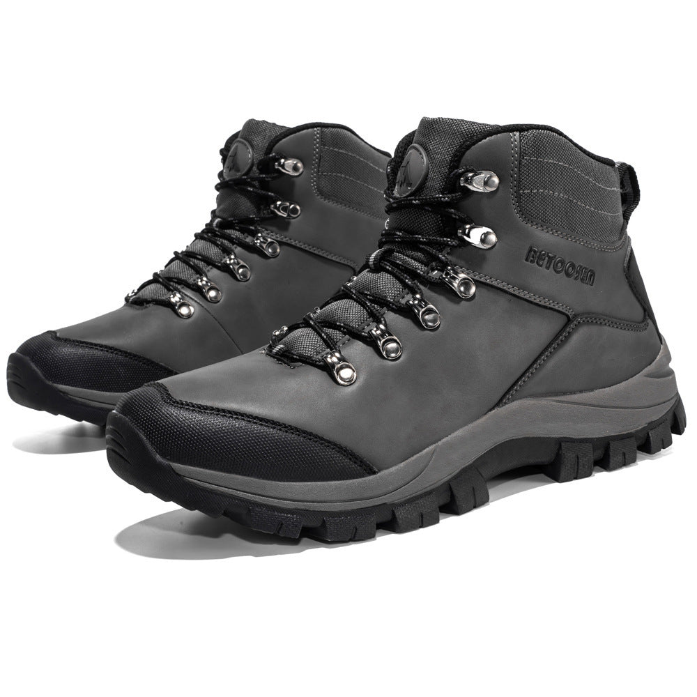 Waterproof High-Top Non-Slip Hiking Shoes