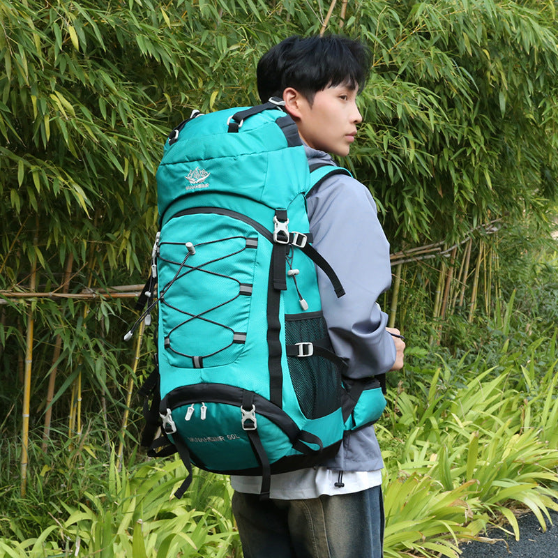 60L Large Capacity Outdoor Hiking Backpack
