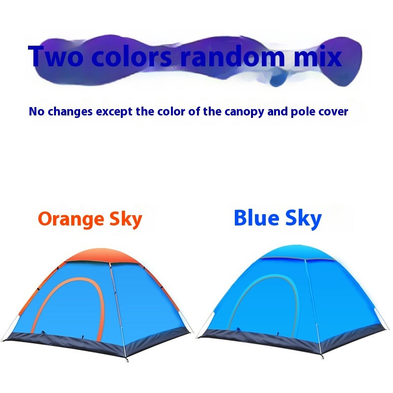 Automatic Double Door Multi Person Outdoor Camping Tent