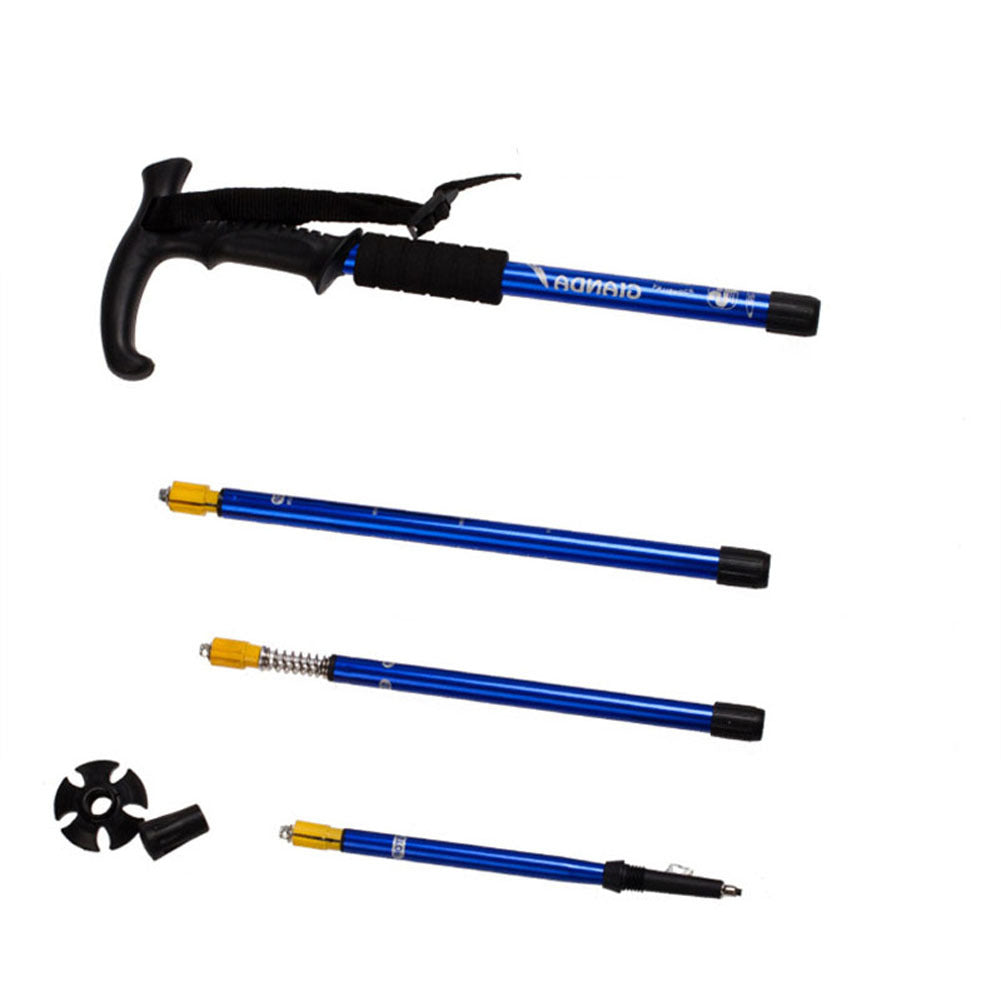 Professional Grade Retractable Aluminum Trekking Pole