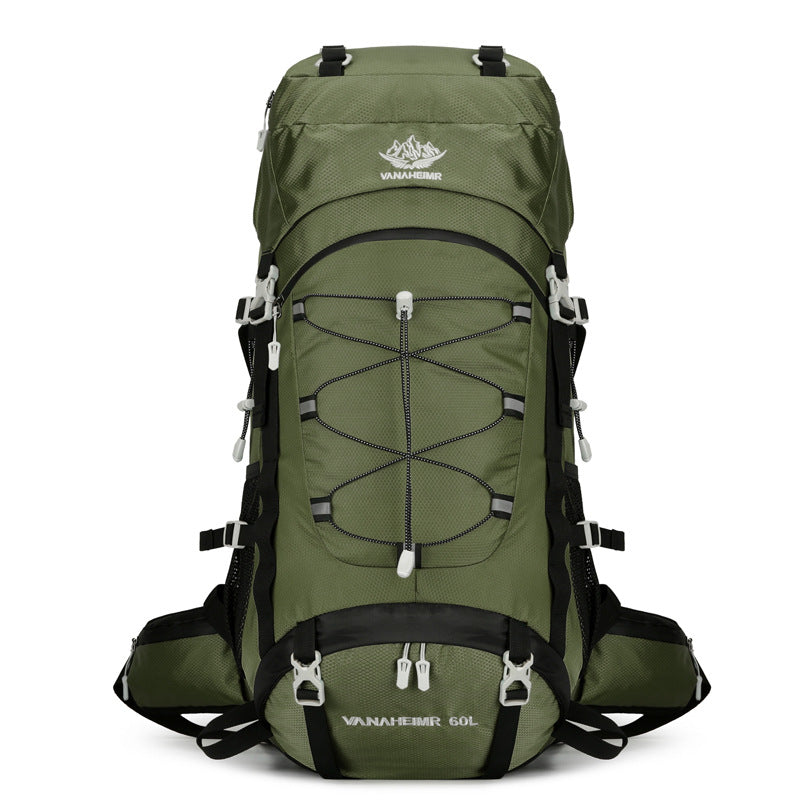 60L Large Capacity Outdoor Hiking Backpack