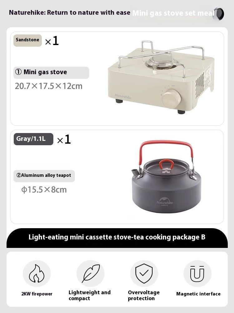 Mini Portable Gas Camping Stove