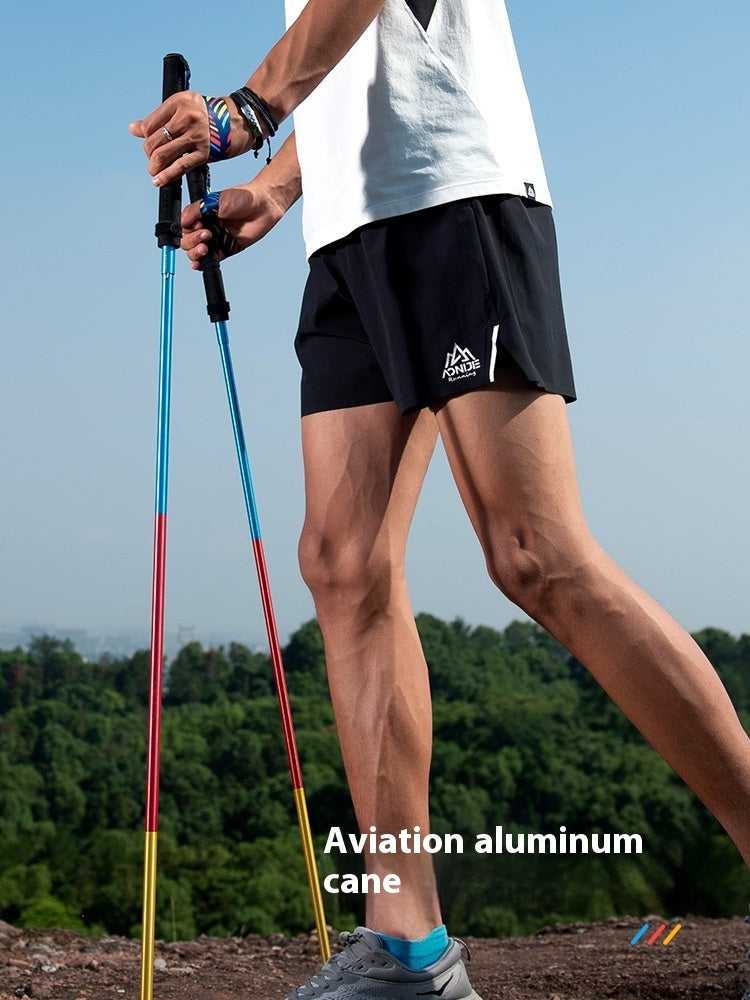 Carbon Fiber Folding Trekking Pole