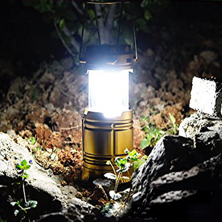 Solar Telescopic Multifunctional Camping Lantern