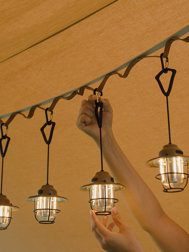 Shanqu Pine Cone Camping Lantern Chandelier Light