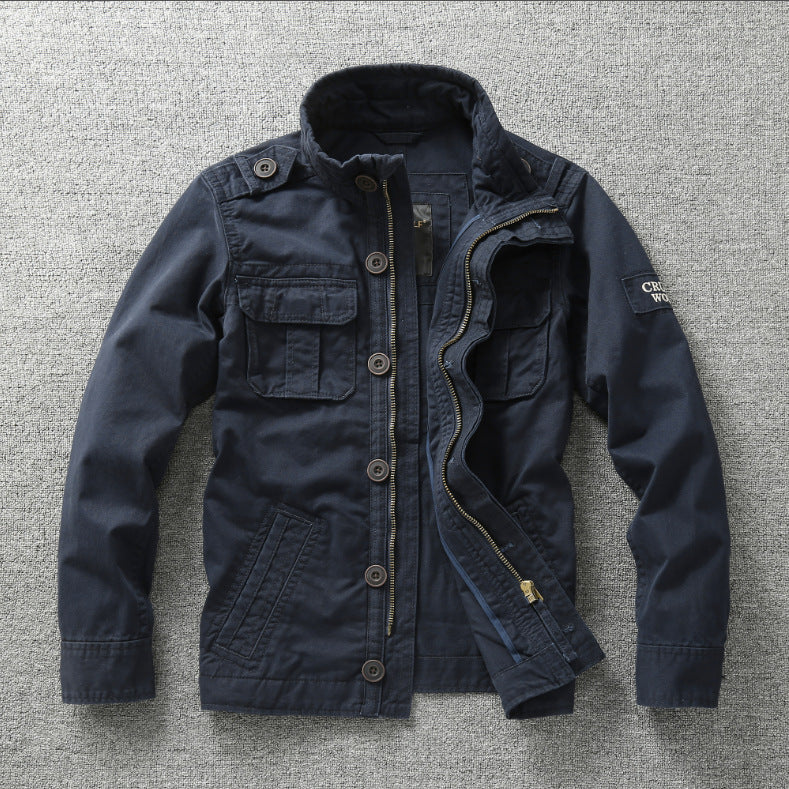 Men's Autumn Camouflage Work Jacket