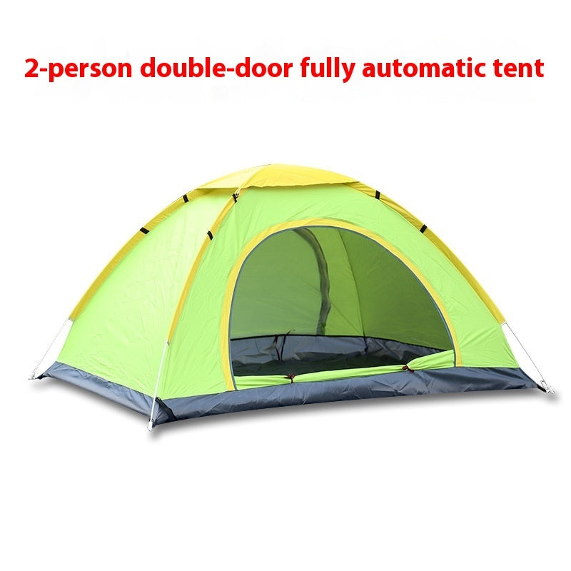 Automatic Double Door Multi Person Outdoor Camping Tent