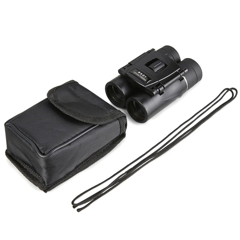 8x21 Compact Folding Binoculars