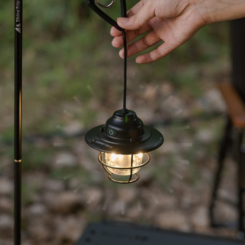 Shanqu Pine Cone Camping Lantern Chandelier Light