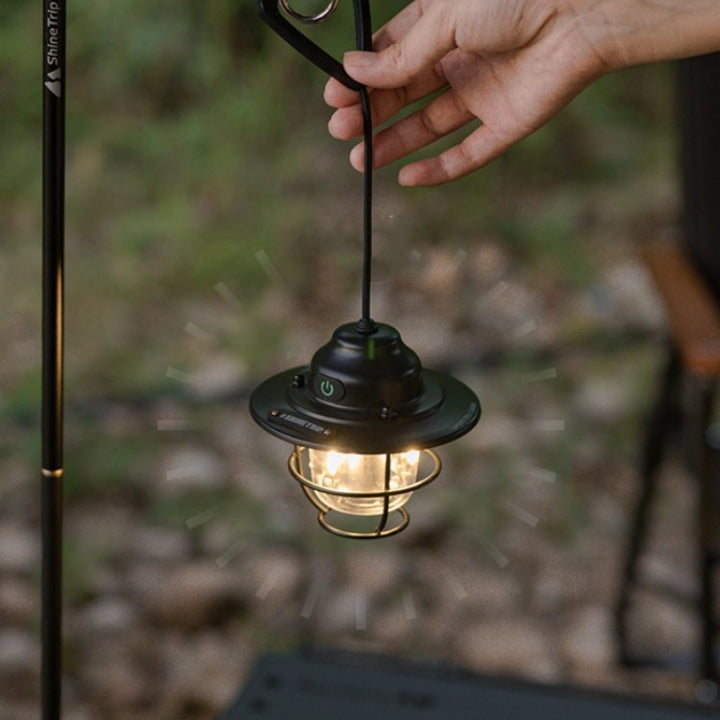 Shanqu Pine Cone Camping Lantern Chandelier Light
