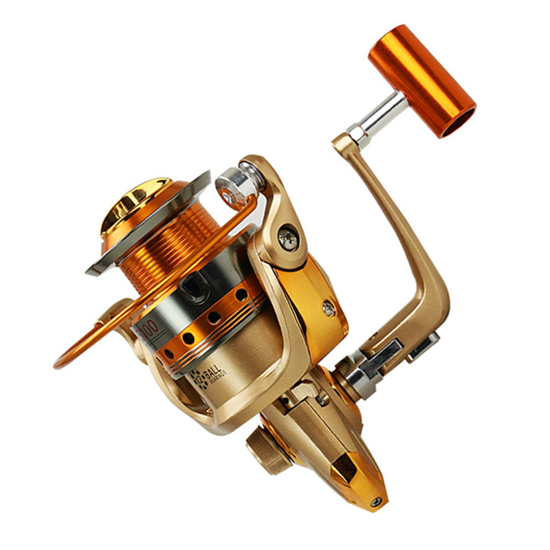 Metal Head Rocker Spinning Fishing Reel Sea Wheel