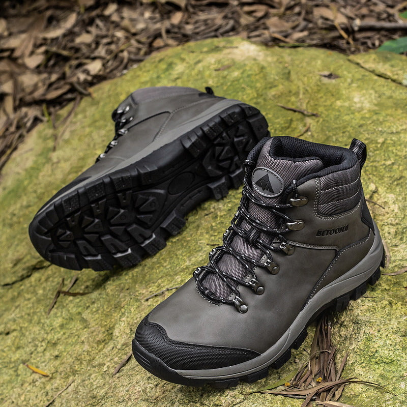 Waterproof High-Top Non-Slip Hiking Shoes