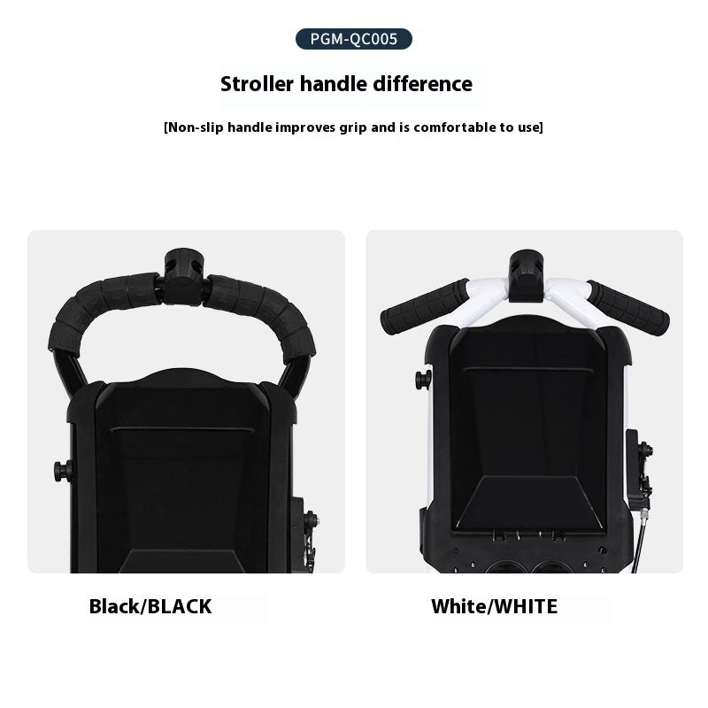 Foldable Four Wheel Golf Trolley